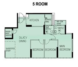 Blk 626A Tampines Greenverge (Tampines), HDB 5 Rooms #612940991